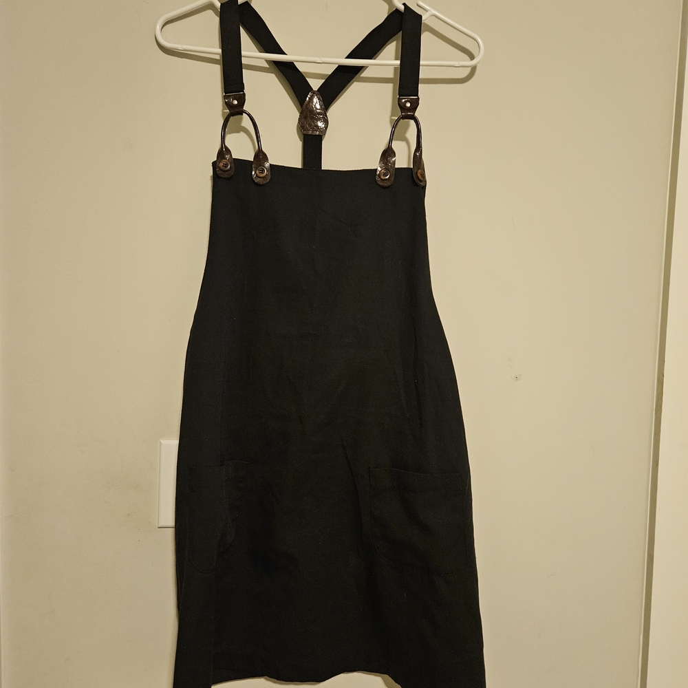 Asymmetrical Black Dress